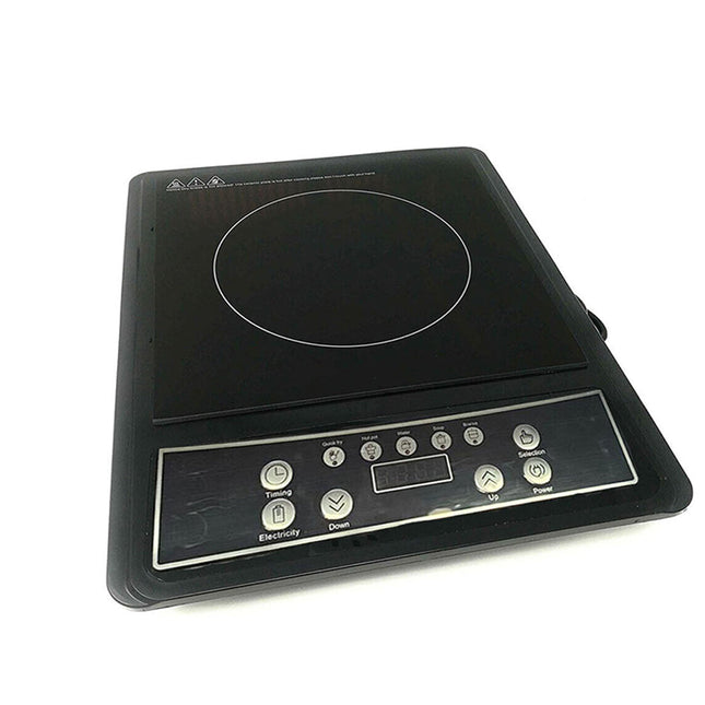 Piastra a induzione portatile singolo e doppio piano cottura fornello elettrico touch temperatura regolabile 1400/2000 watt - enzoled