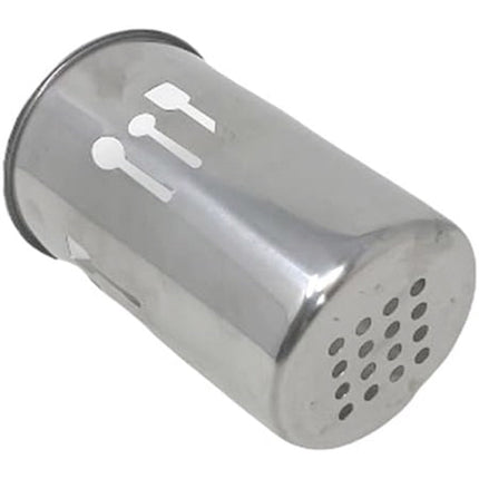 Portaposate in acciaio contenitore scolaposate porta utensili da cucina  15x10 cm - enzoled