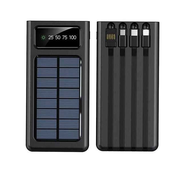 Power bank a energia solare 5800 mah caricabatteria per cellulare tablet smartphone caricatore - enzoled