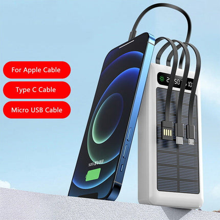 Power bank a energia solare 5800 mah caricabatteria per cellulare tablet smartphone caricatore - enzoled