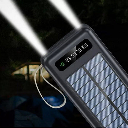 Power bank a energia solare 5800 mah caricabatteria per cellulare tablet smartphone caricatore - enzoled