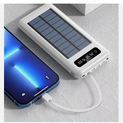 Power bank a energia solare 5800 mah caricabatteria per cellulare tablet smartphone caricatore - enzoled