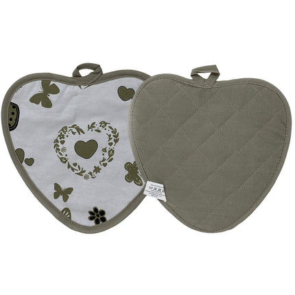Set presina e guanto da cucina in cotone con imbottitura guanti presine da forno isolante - enzoled