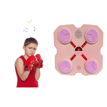 Pungliball elettrico ricaricabile macchina per boxe bluetooth con cassa luci musica incorporata due guantini - enzoled