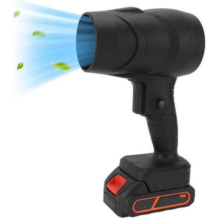 Soffiatore per foglie da giardino con doppia batteria 48v ventola turbo con ricaricabile - enzoled