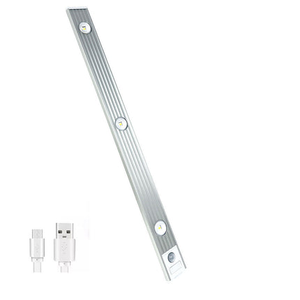 Sottopensile ultra slim a led cob 20 30 40 60 cm plafoniera ricaricabile usb magneica con sensore di movimento - enzoled