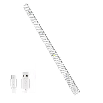 Sottopensile ultra slim a led cob 20 30 40 60 cm plafoniera ricaricabile usb magneica con sensore di movimento - enzoled