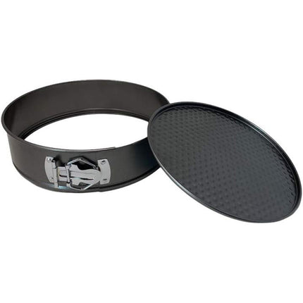 Set 2 teglie rotondo con cerniera apribile antiaderente da forno e frigo diverse dimensioni 24 25cm ruoto tortiera per cheescake - enzoled