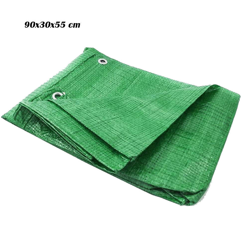 Telo protettiva occhiellato in pvc verde per sedie a sdraio motore condizionatore impermeabile copri oggetti da esterno varie misure - enzoled