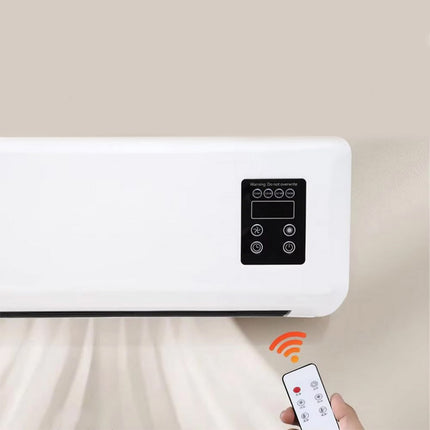 Termoconvettore aria calda 1500 watt mini condizionatore caldo bagno con display e telecomando - enzoled