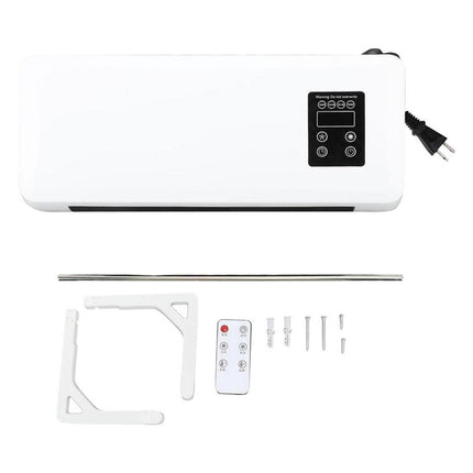 Termoconvettore aria calda 1500 watt mini condizionatore caldo bagno con display e telecomando - enzoled