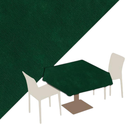 Set 2 tovaglia tnt 100 x 100 cm 70gr per decorazioni tavole buffet feste ristoranti verde - enzoled