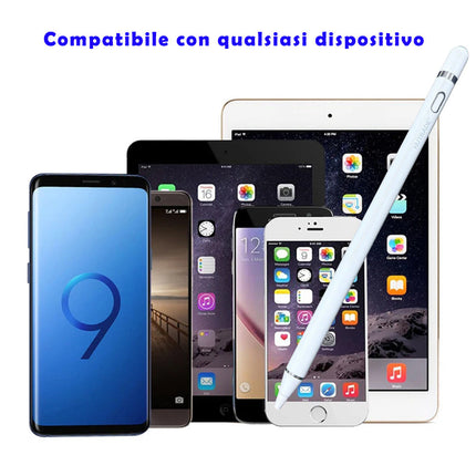 Penna touch universale ricaricabile adatta per smartphone tablet pennino per touchscreen enzoled