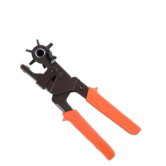 Pinza a fustella perforatrice fustellatrice per fori netti e precisi 6 misure  testa girevole - enzoled