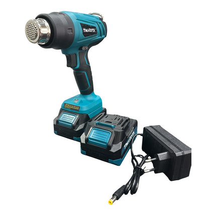 Pistola termica aria calda doppia batteria 48V con display