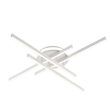 Plafoniera LED 45W luce soffitto design geometria tecnologia CCT enzoled