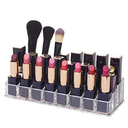 Organizer trucchi 24 scomparti espositore smalti rossetti cosmetici enzoled