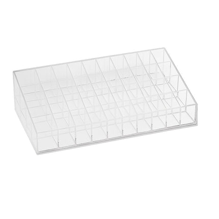 Organizer trucchi 36 scomparti espositore smalti rossetti cosmetici enzoled