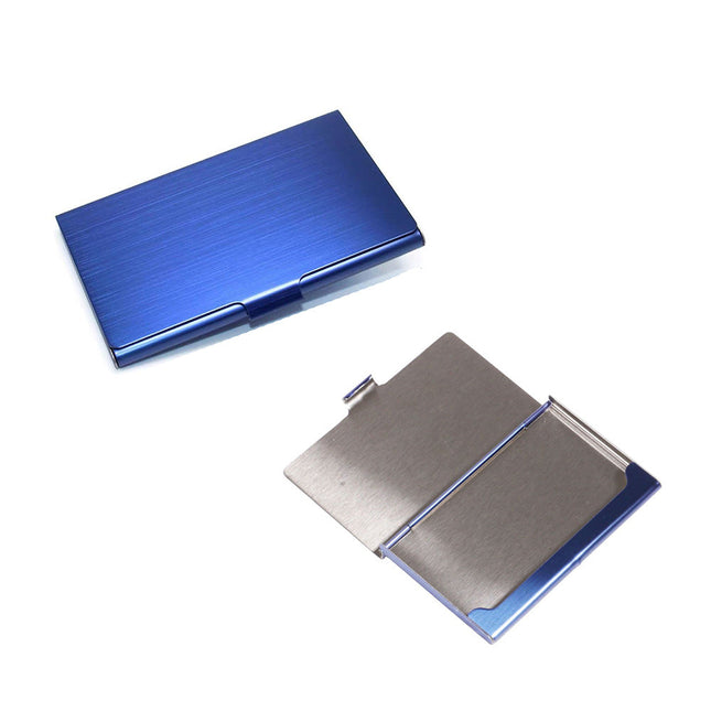 Porta biglietto da visita in metallo custodi tascabile per biglietti enzoled