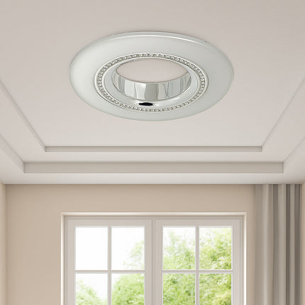 Portafaretto incasso con brillantini oro argento x controsoffittatura enzoled