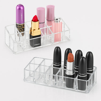 Organizer trucchi 12 scomparti espositore smalti rossetti cosmetici enzoled