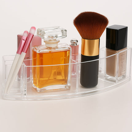 Organizer trucchi 19 scomparti espositore pennelli rossetti cosmetici enzoled