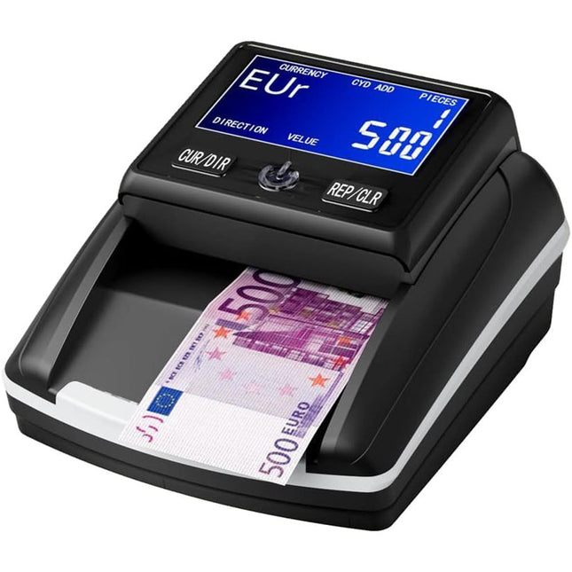 Rilevatore di banconote false conta banconote ricaricabile con display