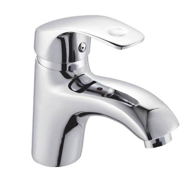 Rubinetto per lavabo da bagno  in ottone cromato modello Napoli