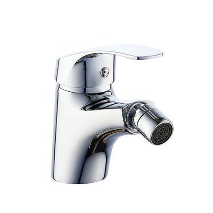 Rubinetto per bidet da bagno in ottone cromato modello Napoli