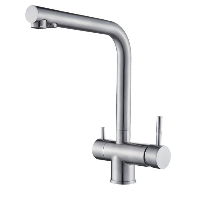 Rubinetto da cucina a due vie per depuratore d'acqua due leve