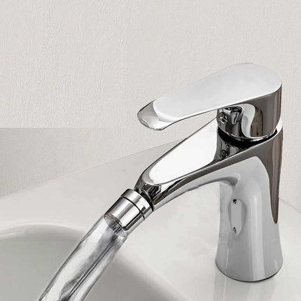 Rubinetto per bidet da bagno moderno miscelatore beccuccio orientabile modello Love - enzoled