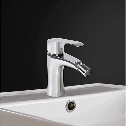 Rubinetto per bidet da bagno moderno miscelatore beccuccio orientabile modello Love - enzoled
