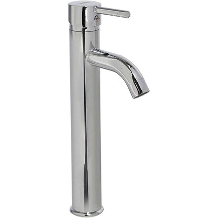 Rubinetto miscelatore per lavabo da bagno a canna alta moderno per lavandino modello Pisa - enzoled