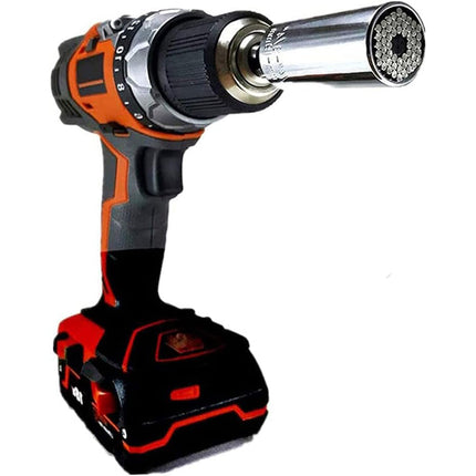 Adattatore multifunzione universale per trapano avvitatore in acciaio 7-19mm 3/8 - enzoled