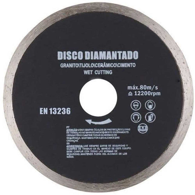 Disco diamantato 115 mm per tagliapiastrelle smerigliatrice flex lama piastrelle granito ceramica - enzoled