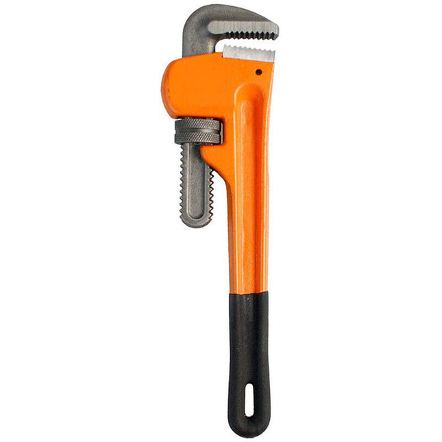 Chiave giratubi modello americano da 10 con apertura regolabile cromo vanadio corpo in ghisa chiave inglese gira tubo - enzoled