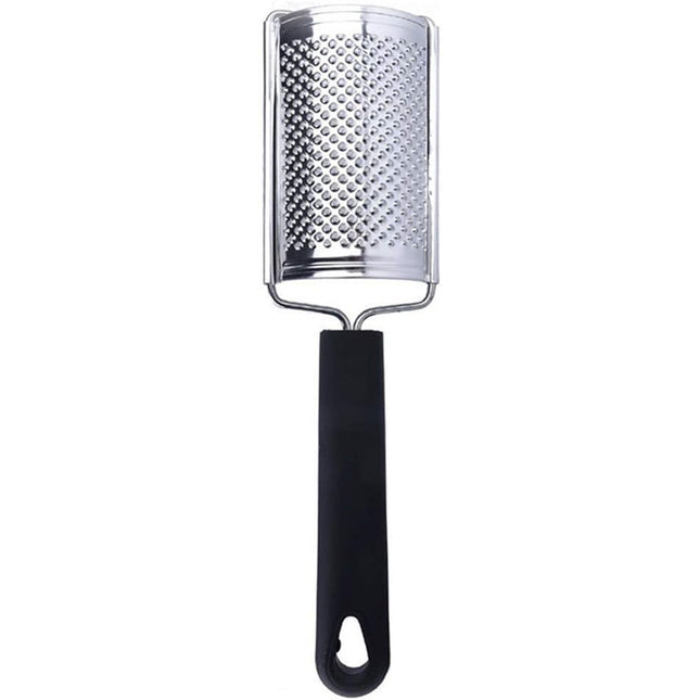 Grattugia manuale ad arco 23 cm in acciaio manico antiscivolo per limone zenzero formaggio - enzoled