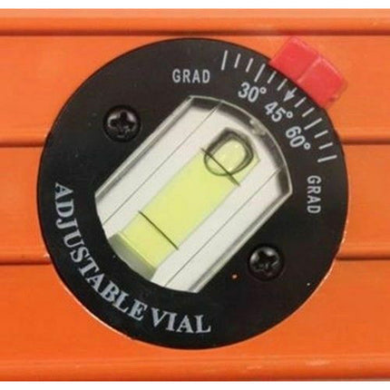 Livella a bolla magnetica strumento per misurazione orizzontale verticale 45 ° precisione 0,5mm/m 40 cm - enzoled