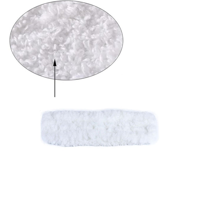 Panno di ricambio in microfibra per scopa cattura polvere 41x12 cm per pavimenti in marmo parquet - enzoled