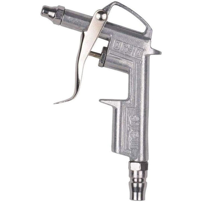 Pistola di soffiaggio ad aria compressa per pulizia da compressore in metallo con ugelli - enzoled