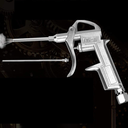 Pistola di soffiaggio ad aria compressa per pulizia da compressore in metallo con ugelli - enzoled