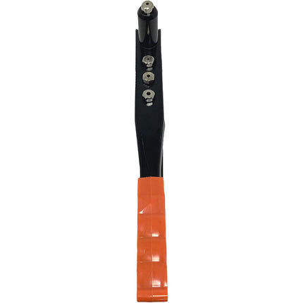 Pinza rivettatrice con 4 testine per rivetti 2.4 3.2 4.0 4.8 mm intercambiabili per rivettatura - enzoled