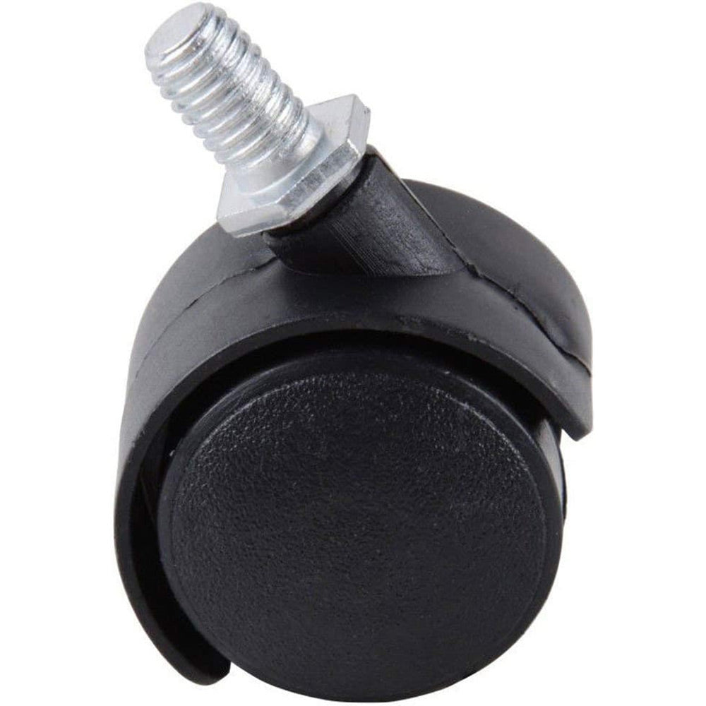 Set 4 rotelle piroettanti da trasporto per mobili cestelli ruote pivotanti di ricambio girevoli per sedie ufficio tavolini 40 mm rotanti 360° - enzoled