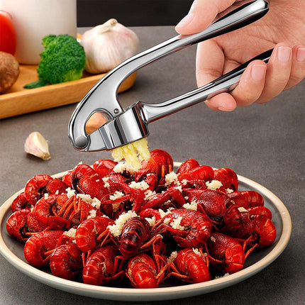 Spremi aglio schiacchiaglio in acciaio con snocciola olive ciliegie rimuovi nocciolo spremi aglio manuale - enzoled