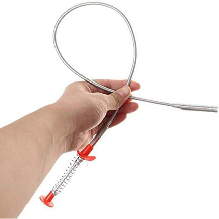 Asta flessibile con pinza prensile retrattile 60 cm raccogli oggetti e pulizia tubi - enzoled