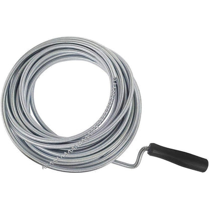 Sturalavandino flessibile a molla sonda manuale stura tubi spirale per scarichi di doccia lavabo 3 mt - enzoled