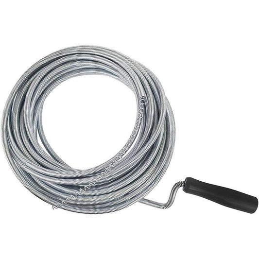 Sturalavandino flessibile a molla sonda manuale stura tubi spirale per scarichi di doccia lavabo 3 mt - enzoled