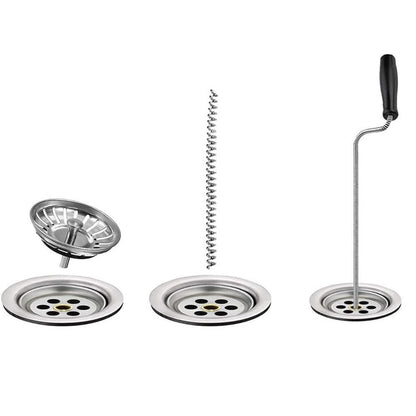Sturalavandino flessibile a molla sonda manuale stura tubi spirale per scarichi di doccia lavabo 3 mt - enzoled