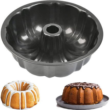 Teglia da forno per dolci rustici in alluminio con rivestimento antiaderente stampo per torte dolci 28.5 cm - enzoled