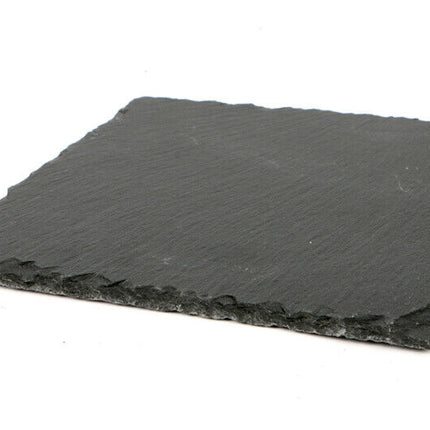 Vassoio da portata in ardesia quadrato 15x15 cm piatto per servire finger food sushi formaggi vassoio aperitivo - enzoled